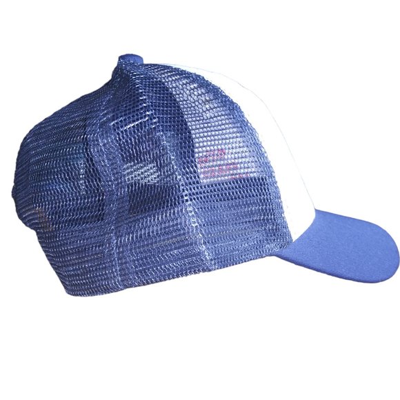 GYM CLASS HERO Navy Blue Mesh Trucker Baseball Hat JAM Adjustable Snapback Cap - Picture 5 of 7